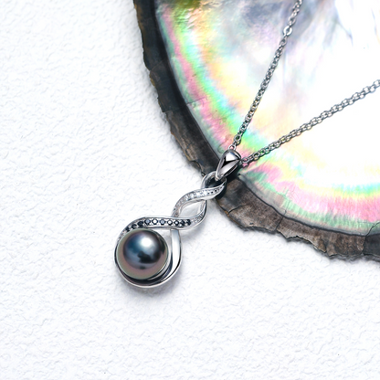 Pendentif Perle de Tahiti Infini
