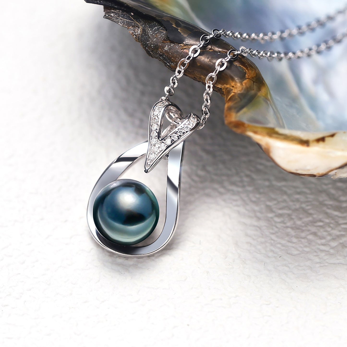Pendentif Perle de Tahiti Iris