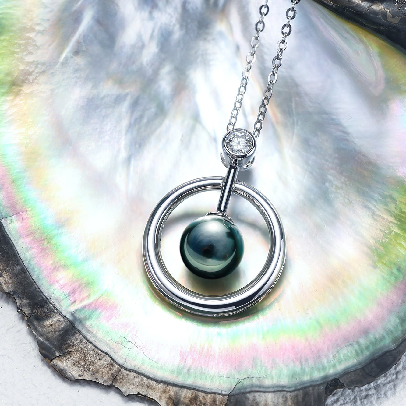 Pendentif Perle de Tahiti Cindy