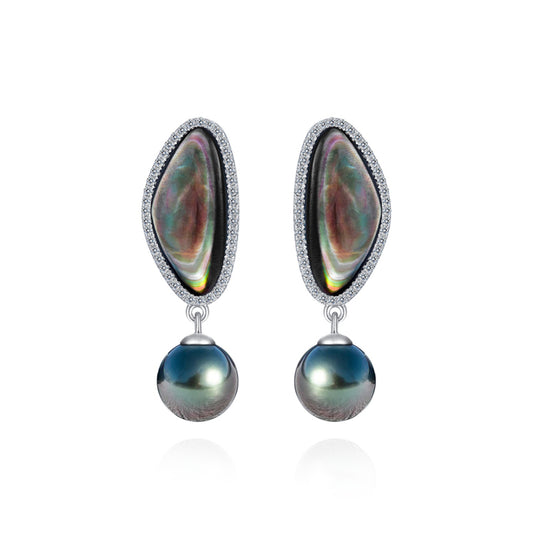 Boucle D'oreille Perle de Culture de Tahiti