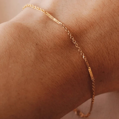 Bracelet Chaine Or Femme
