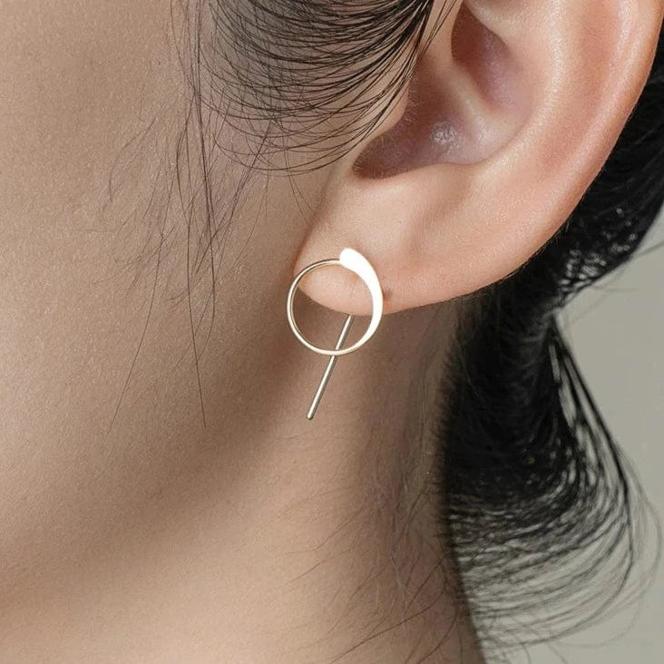 Boucle D'oreille Doré