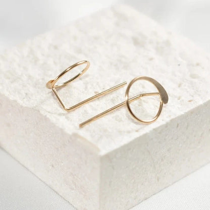 Boucle D'oreille Doré