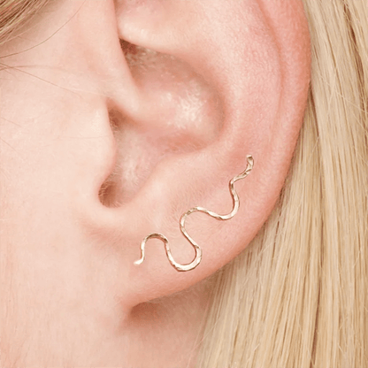 Boucle D'oreille Serpent