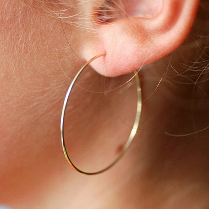 Boucle D'oreille créoles Or
