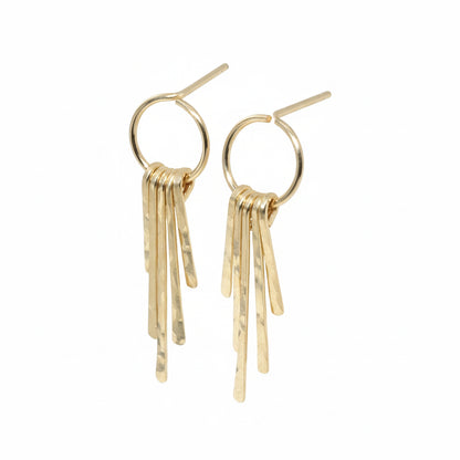 Boucle D'oreille Pendante Or