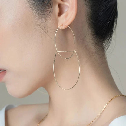 Boucle D'oreille Femme Or Pendante
