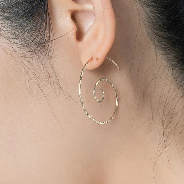 Boucle D'oreille Or Tendance