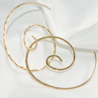 Boucle D'oreille Or Tendance