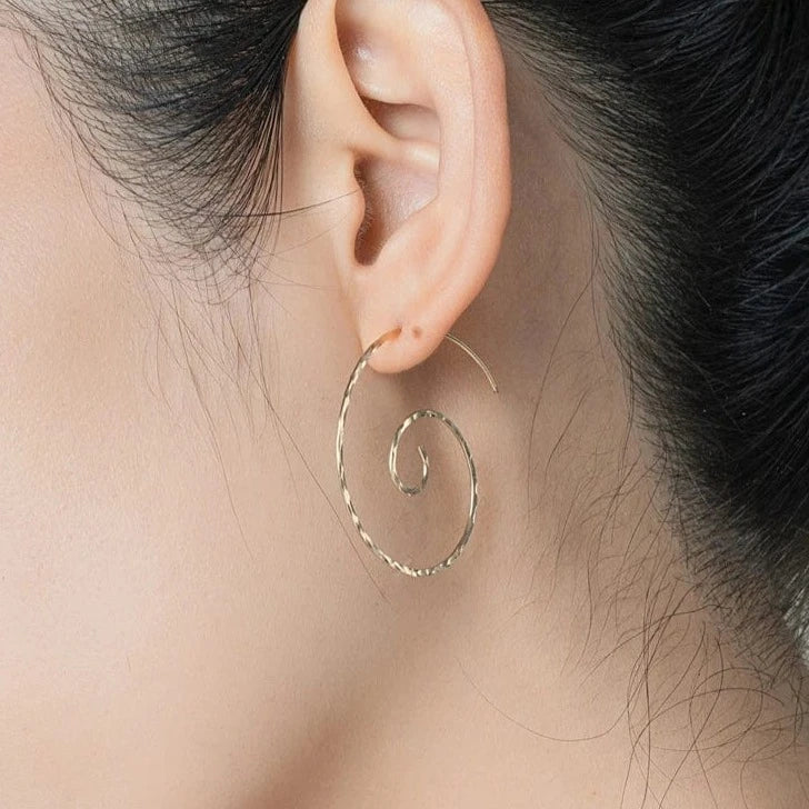 Boucle D'oreille Or Tendance