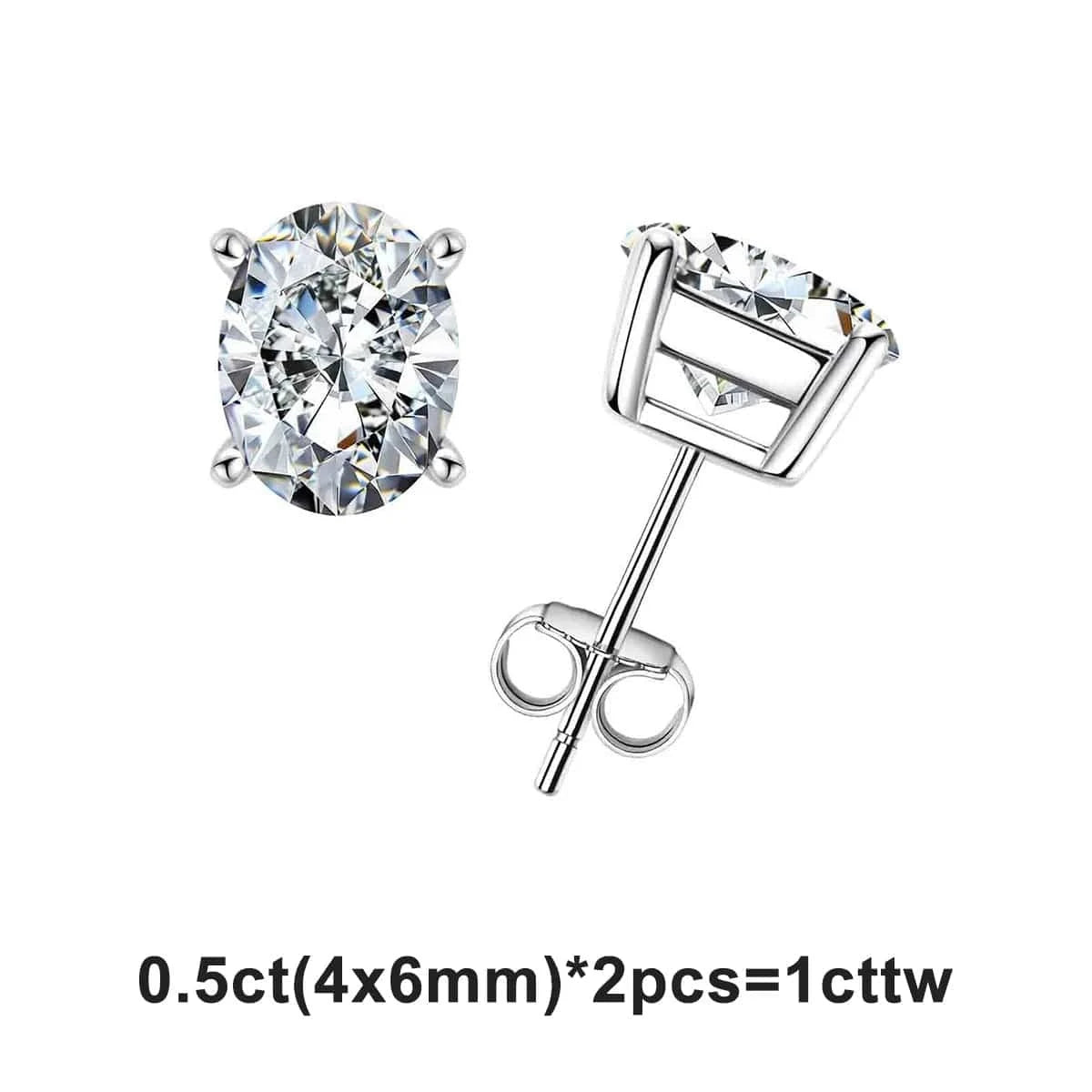 Boucle D'oreille Diamant | Diamant Synthétique | Diamant de Synthèse