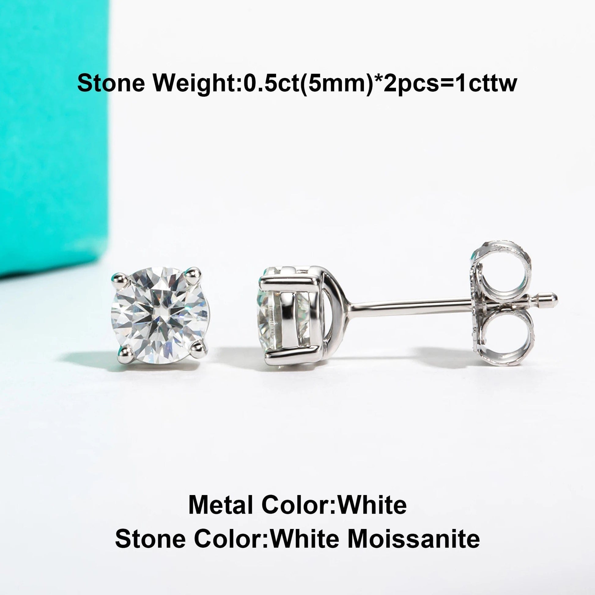 Boucle D'oreille Diamant | Diamant Synthétique | Diamant de Synthèse