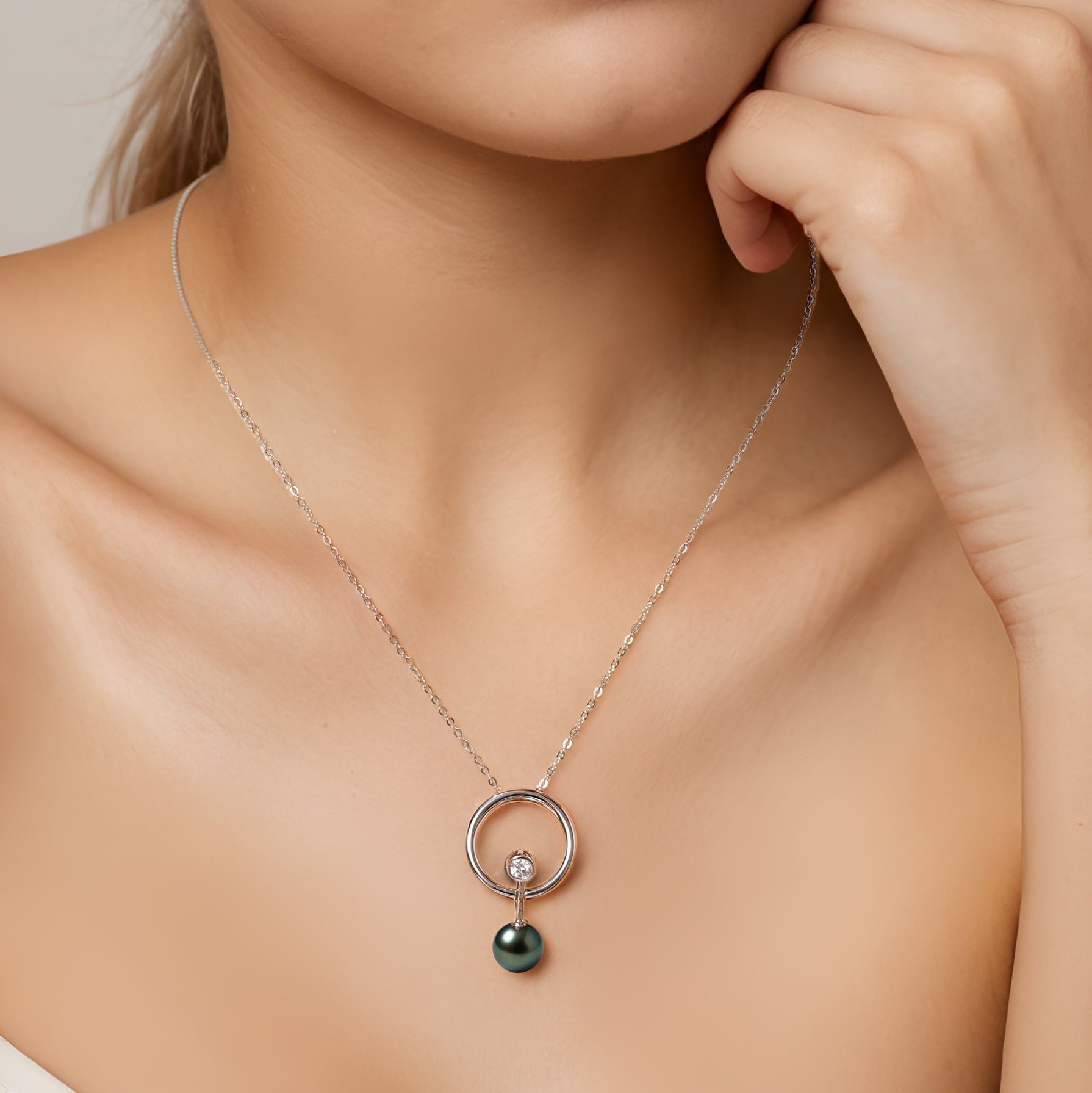 Pendentif Perle de Tahiti Cindy