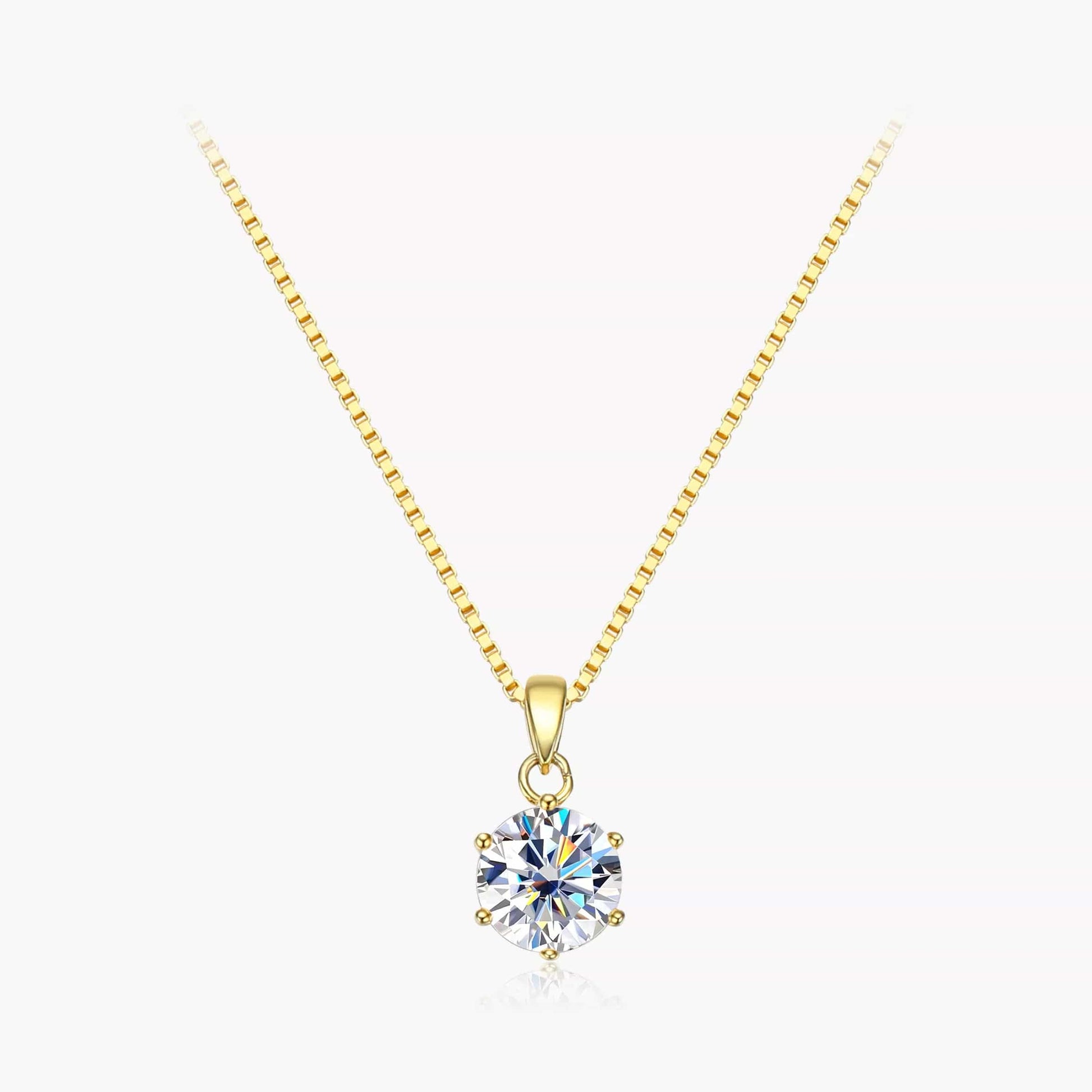 Collier Diamant | Diamant Synthétique| Diamant de Laboratoire