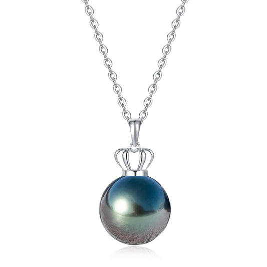Pendentif Perle Noire Rosa