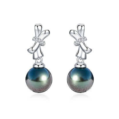 Boucle D'oreille Dormeuse Perle de Tahiti