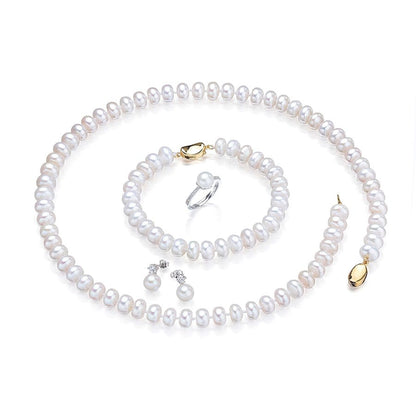 Parure Bijoux | Parure Bijoux Femme | Collier Perle