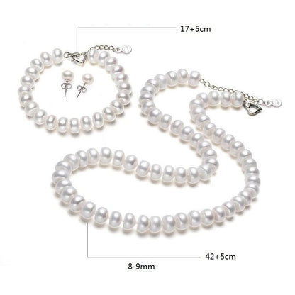 Parure Bijoux | Parure Bijoux Femme | Collier Perle