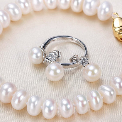 Parure Bijoux | Parure Bijoux Femme | Collier Perle