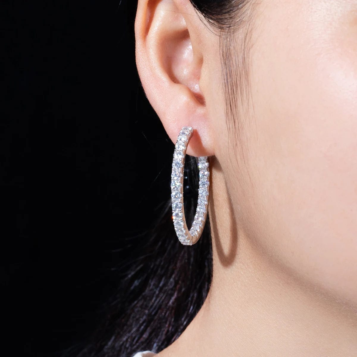 Boucle D'oreille Diamant | Diamant Synthétique | Diamant de Synthèse