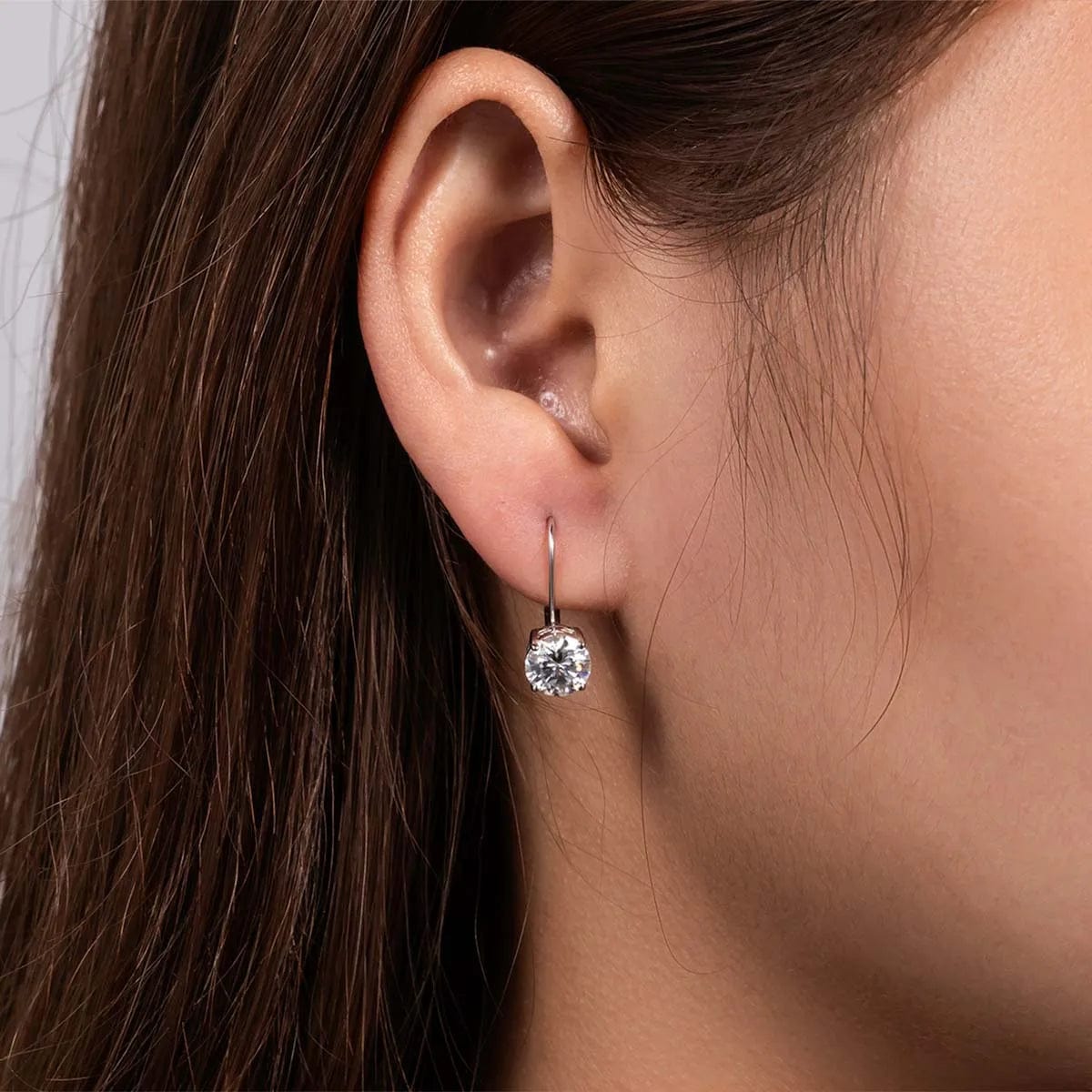 Boucle D'oreille Diamant | Diamant Synthétique | Diamant de Synthèse