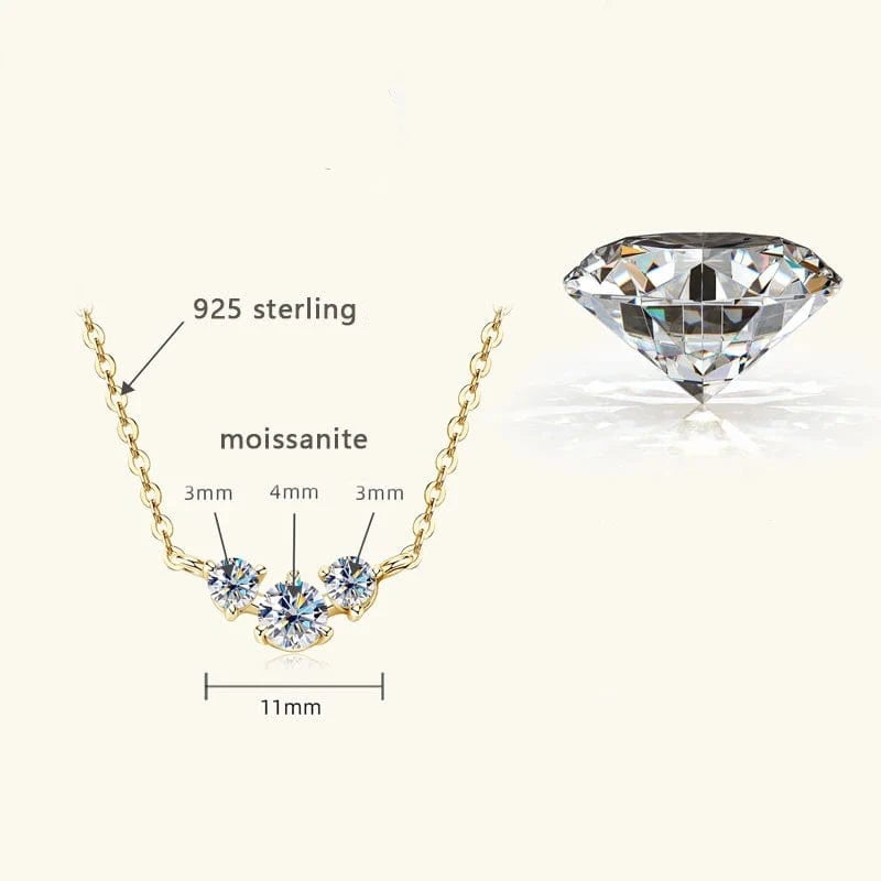 Collier Diamant | Diamant Synthétique| Diamant de Laboratoire