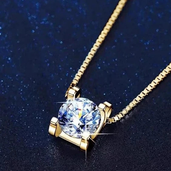 Collier Diamant | Diamant Synthétique| Diamant de Laboratoire