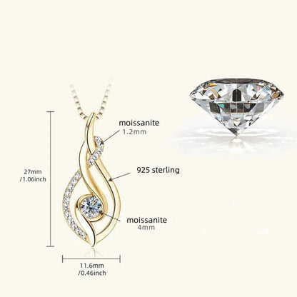 Collier Diamant | Diamant Synthétique| Diamant de Laboratoire
