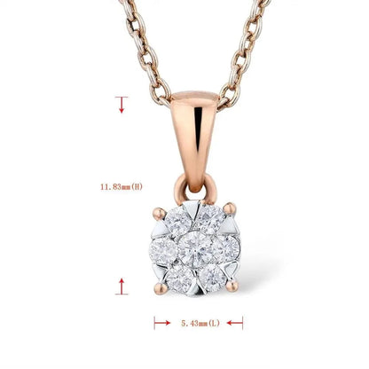 Collier Diamant | Diamant Synthétique| Diamant de Laboratoire