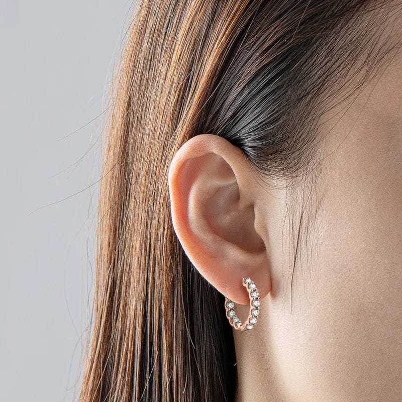 Boucle D'oreille Diamant | Diamant Synthétique | Diamant de Synthèse