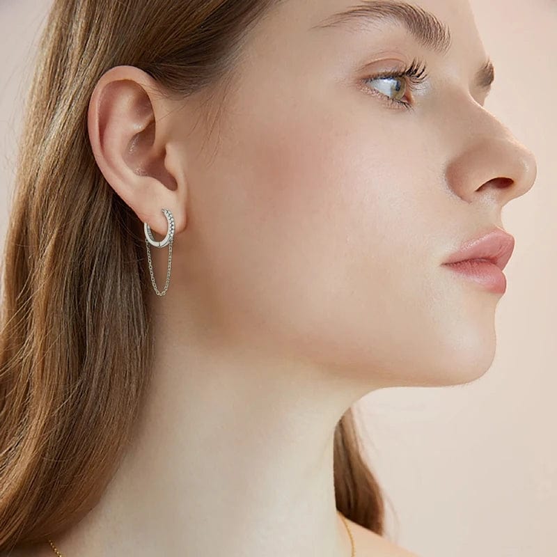 Boucle D'oreille Diamant | Diamant Synthétique | Diamant de Synthèse