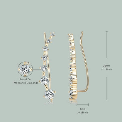 Boucle D'oreille Diamant | Diamant Synthétique | Diamant de Synthèse