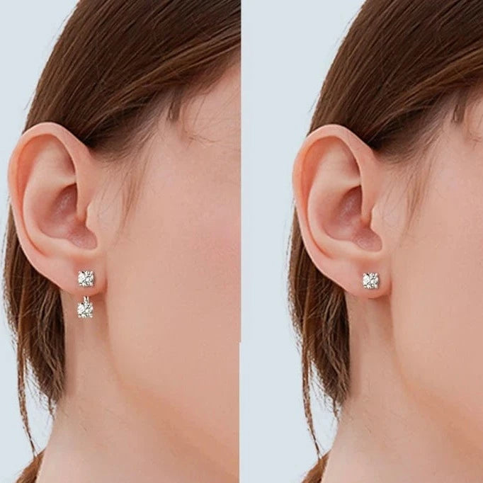 Boucle D'oreille Diamant | Diamant Synthétique | Diamant de Synthèse