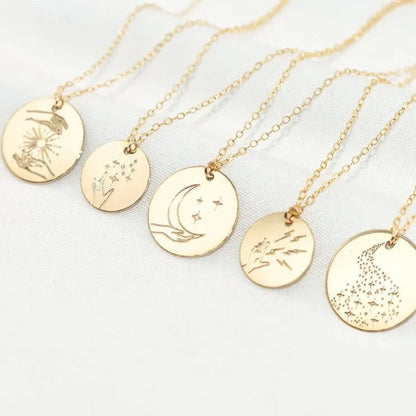 Collier Doré Femme