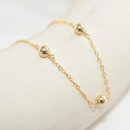 Bracelet Boule Or