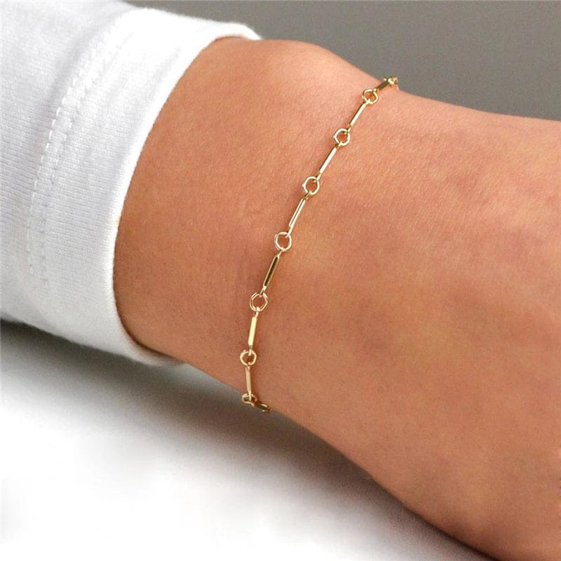 Bracelet Fin Femme Or