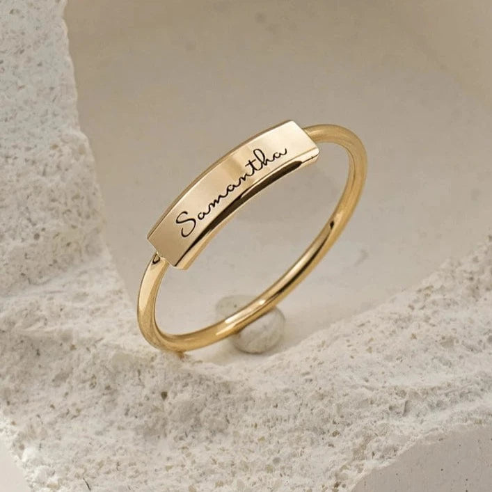 Bague Or Personnalisable PerleArt