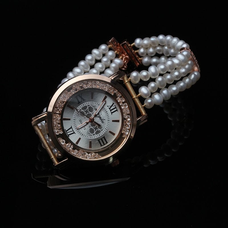 Montre Perle | Montre femme | Montre Bijou Femme