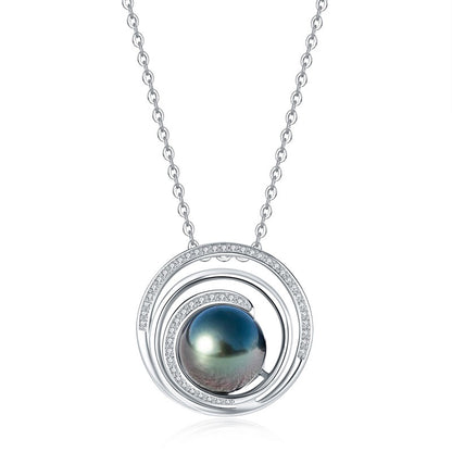 Pendentif Perle de Tahiti Diamant