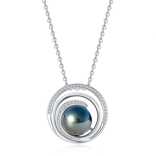 Pendentif Perle de Tahiti Diamant