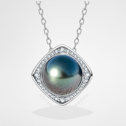 Pendentif Argent Perle de Tahiti