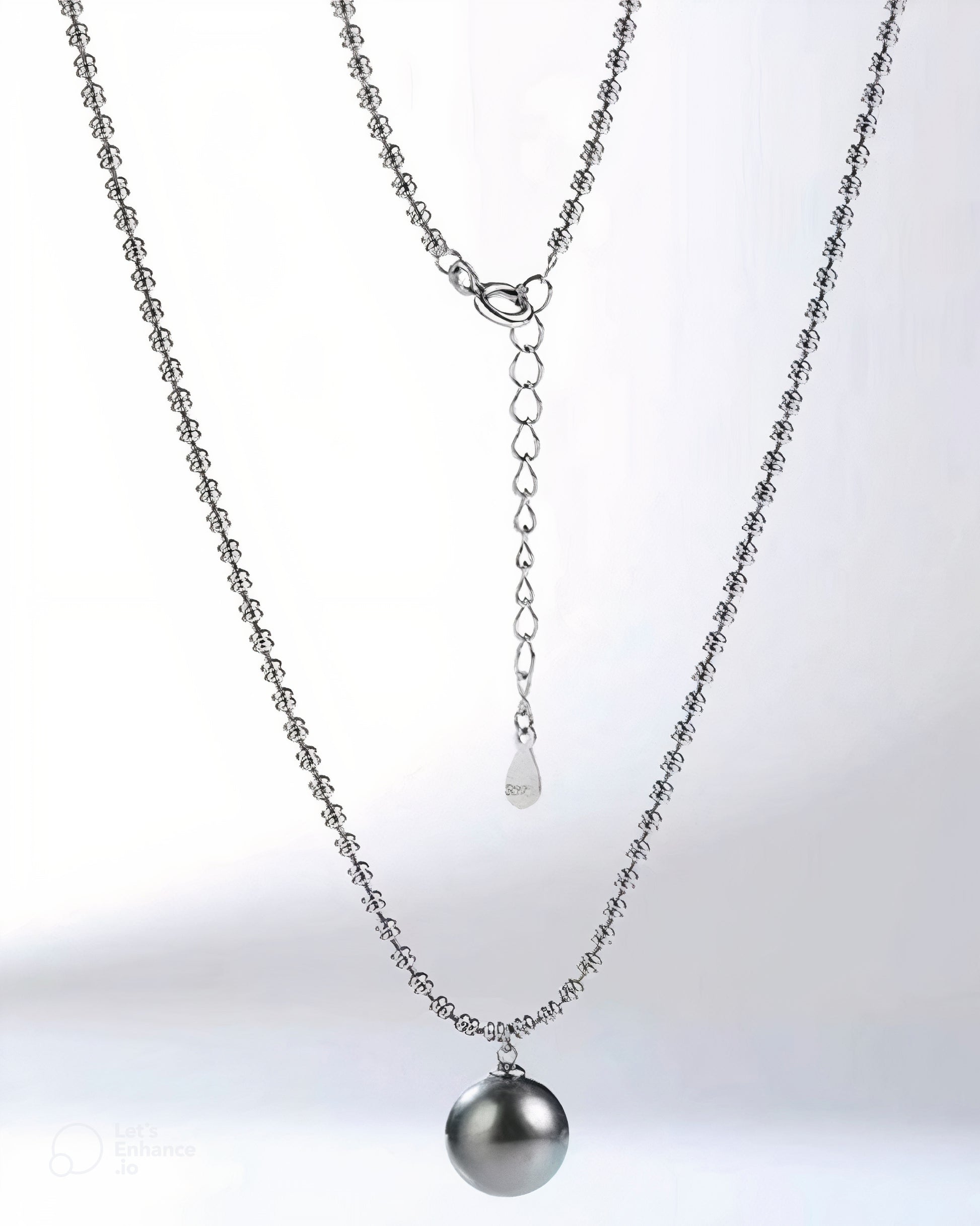 Pendentif Perle Noire