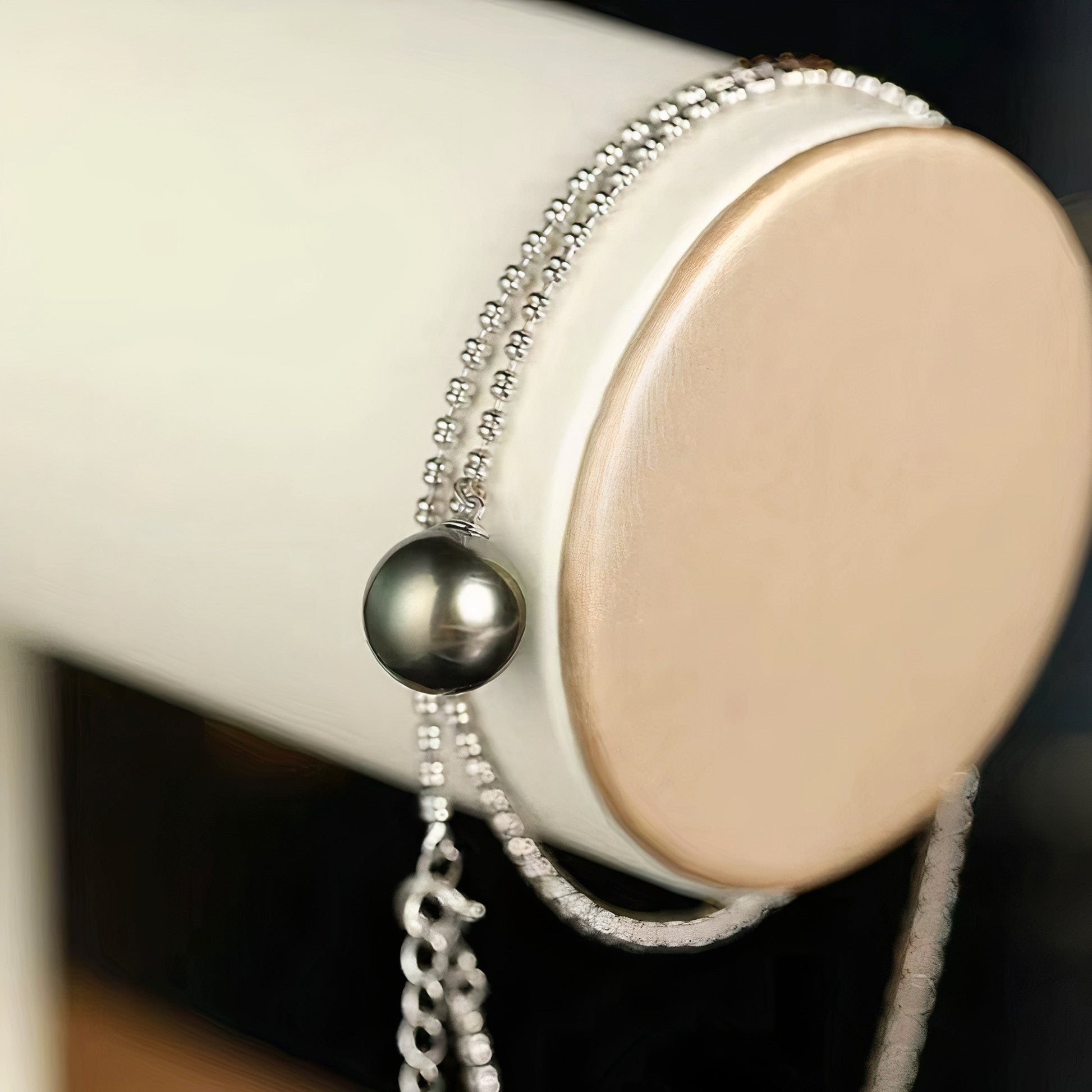 Pendentif Perle Noire