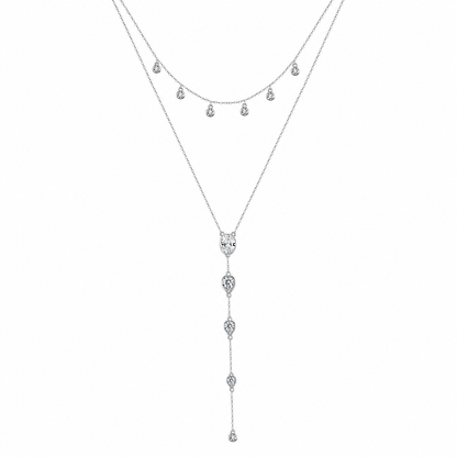 Collier Pendentif en Forme de Y