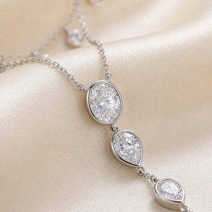 Collier Pendentif en Forme de Y