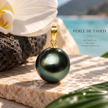 Pendentif avec Perle de Tahiti