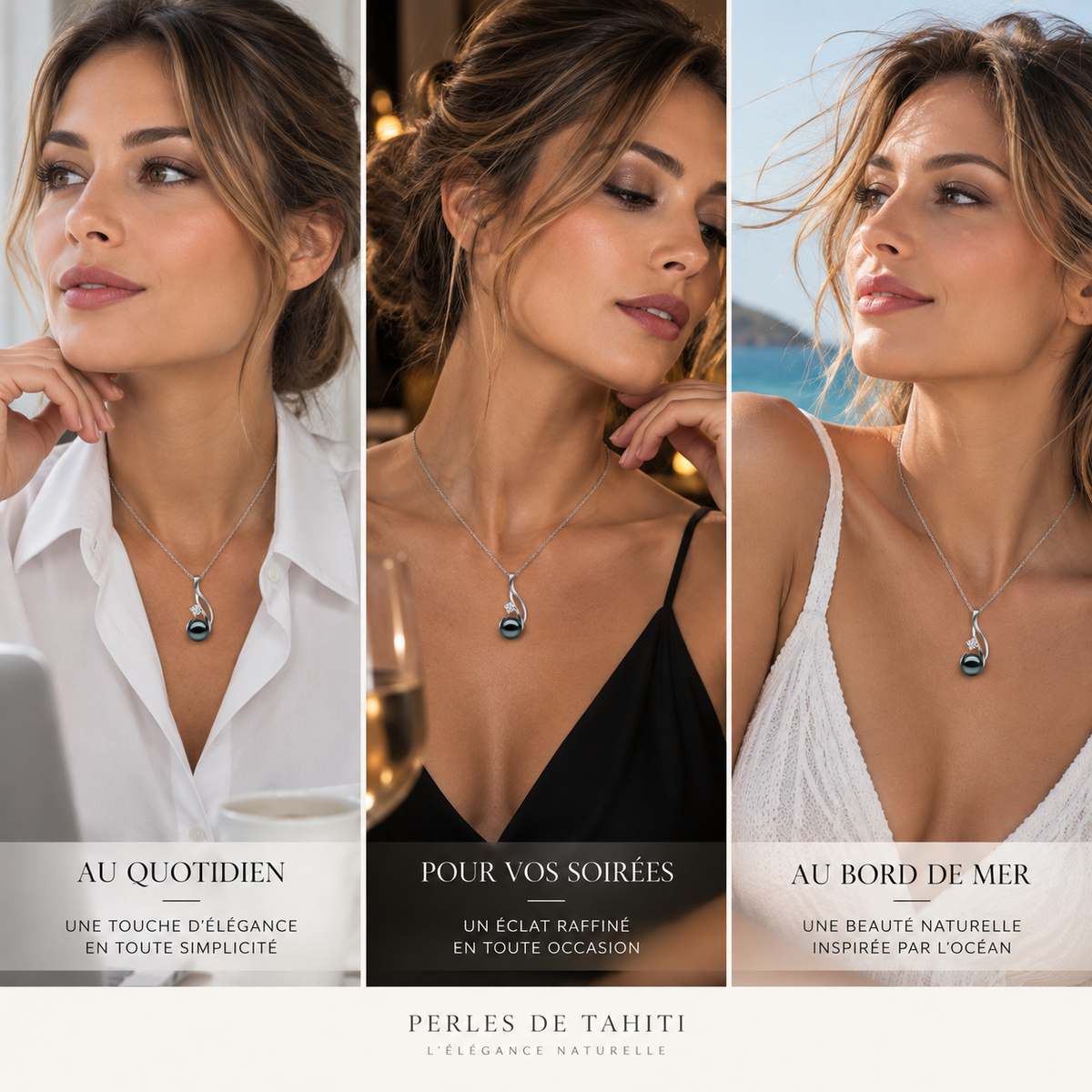 Collier Perle de Tahiti Amor
