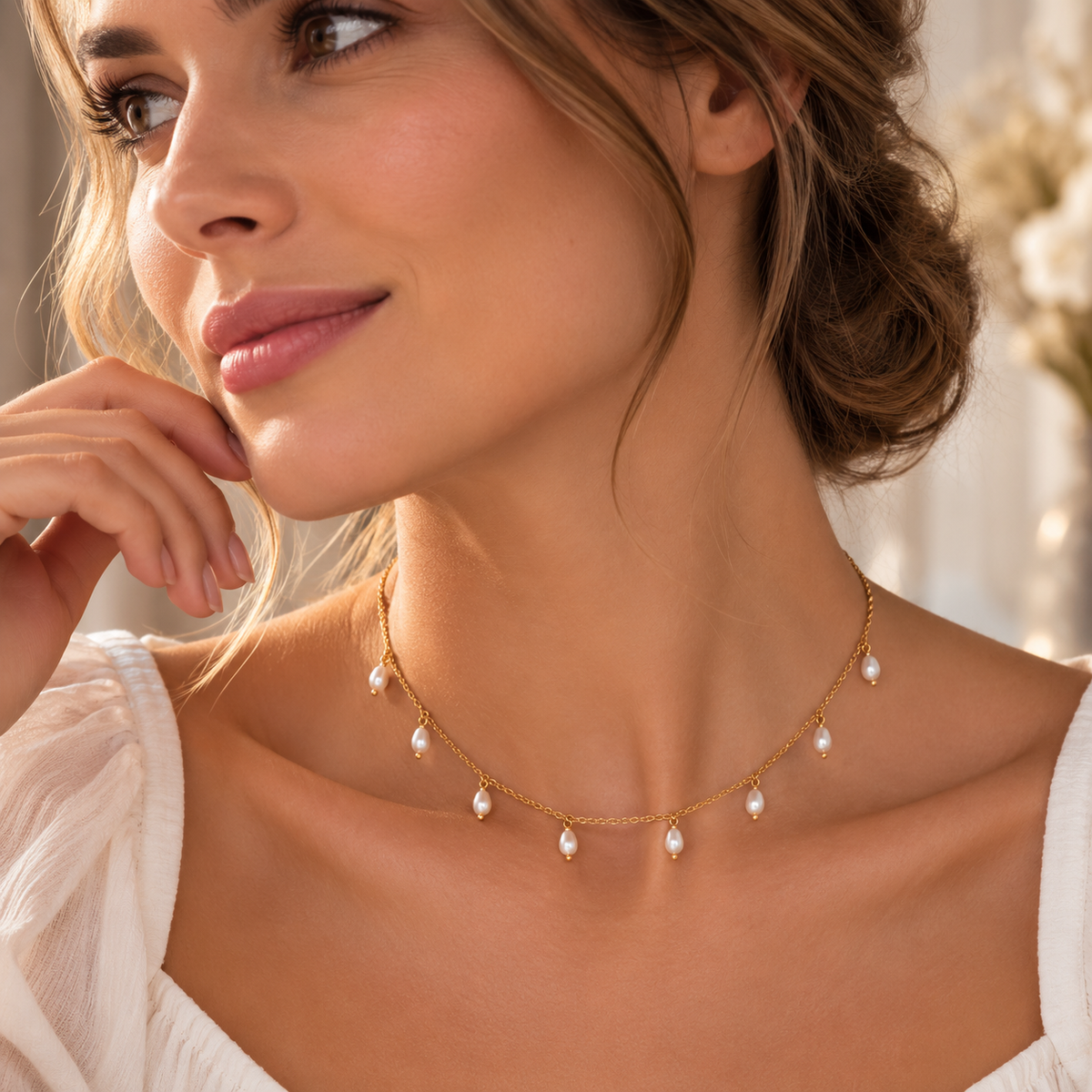 Collier Perle de Culture Eliza