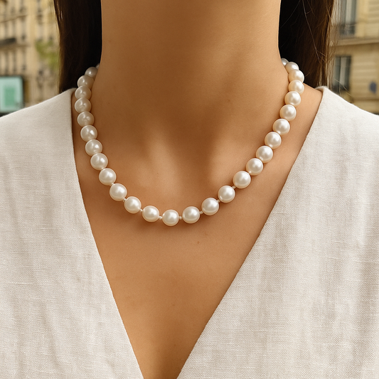 Collier perle de culture
