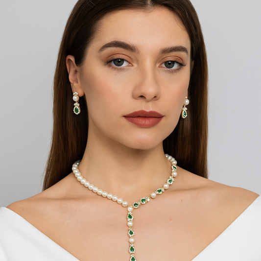 Collier perle de culture